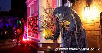 Cardiff's spectacular Halloween house is back and spookier than ever
