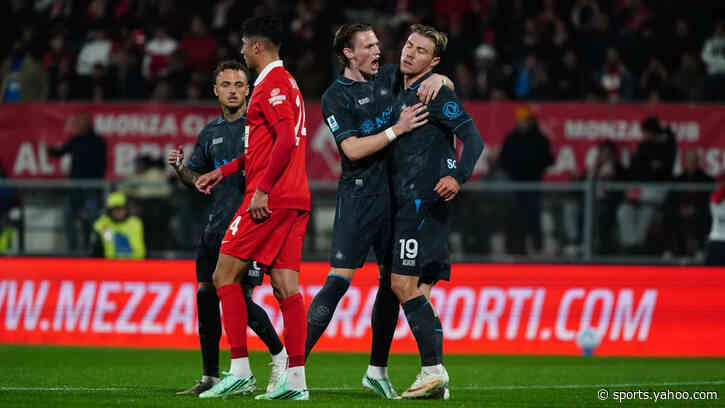 Serie A | Monza 1-4 Napoli: Hojlund breaks drought, but Lobotka scare