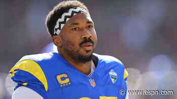 Rams' DE Garrett, TE Ferguson won't return to practice this week
