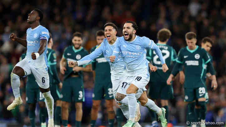 Manchester City 2 Brighton 2: City player ratings as the Carabao Cup holders march on