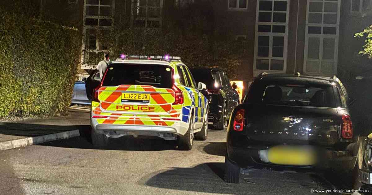 ‘Panicked neighbourhood’ as ‘armed police’ descend on Epsom flats
