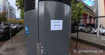 ‘Indestructible’ Downtown Eastside toilet suddenly out of service