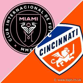 Miami drop to 3rd after late draw with Cincinnati