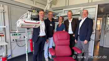 Stiftung finanziert Kinderklinik Starnberg Mukoviszidose-Testgerät