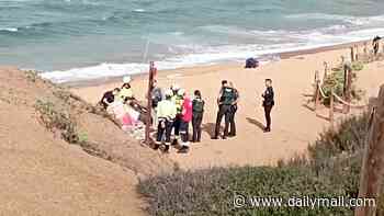 British grandmother, 70, drowns while trying to save granddaughter, ten, from the sea on last day of Spanish holiday