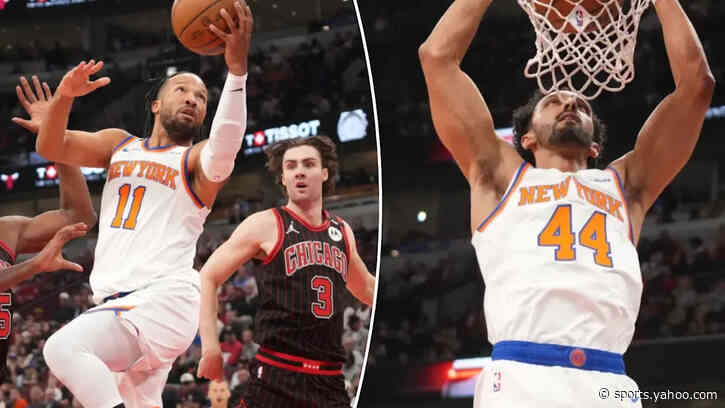 Jalen Brunson’s heroics help Knicks erase 19-point deficit to beat Bulls for second straight win