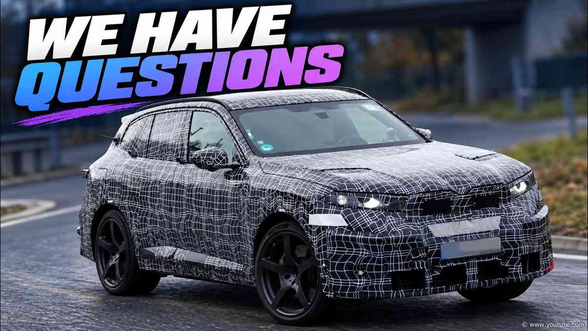After Spotting The BMW X5 M In Testing, We've Got Questions