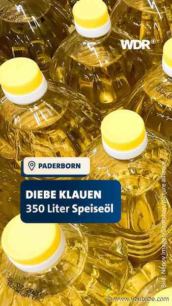 Literweise Speiseöl aus Paderborner Restaurant geklaut | WDR