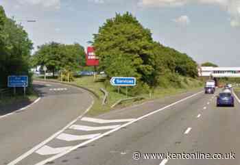 Coast-bound M2 partially reopens after fatal crash but lane and services slip road stay shut