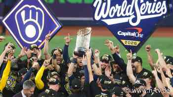 Erster World-Series-Titel: Brewers-Ekstase vor der großen Winter-Depression im Baseball