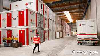 Kann 5000 Menschen versorgen: Rotes Kreuz eröffnet riesiges Zentrum für Katastrophenfall