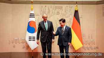 Merz wünscht Koreanern die Wiedervereinigung