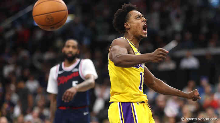 Collin Sexton’s ‘insanity’ lifts shorthanded Lakers over Clippers