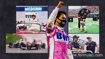 Perez reflects on his F1 career in photos ahead of 300th GP