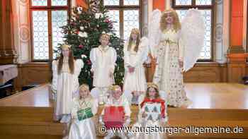 Das neue Landsberger Christkindl hofft auf weiße Weihnachten