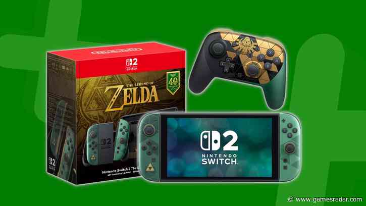 Legend of Zelda Nintendo Switch 2 stock live: special edition handhelds due to drop today