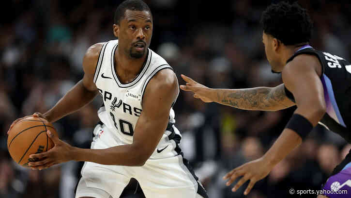 Harrison Barnes not spooked by Spurs' start, speaks on giving back with UNICEF