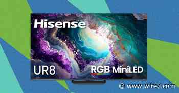 Hisense UR8 RGB MiniLED TV: Midrange Quality, Upscale Color Accuracy