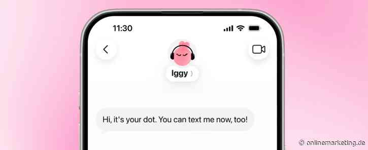 OpenAI Agent dot lässt sich jetzt per Textnachricht bedienen