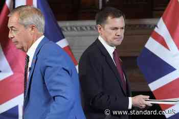 Lib Dems accuse Farage of ‘shoving’ MP, after Reform leader spoke of altercation