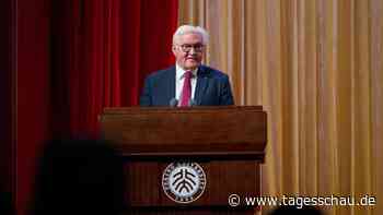 Steinmeier-Rede in China: "Mit Größe und Macht kommt große Verantwortung"