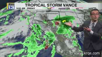 First round of storms to hit southern New Mexico