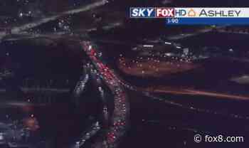Major delays caused by crash on I-90
