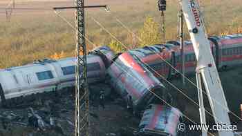 Spanish rescue workers search for any survivors in high-speed rail crash, with 69 dead