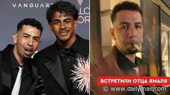 Lamine Yamal's dad' 'almost smashes Russian blogger's phone' in bizarre row on streets of London after his Spain star son, 19, lost Ballon d'Or vote to Harry Kane - before Andriy Arshavin steps in!