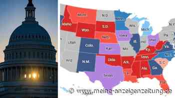 Midterms 2026: Karte zeigt aktuelle Prognose für den US-Senat