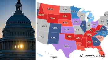 Midterms 2026: Karte zeigt aktuelle Prognose für den US-Senat