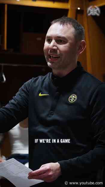 We know what's in the room #nba #denvernuggets