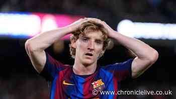 Anthony Gordon called to emergency meeting at Barcelona as players take action