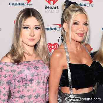 Tori Spelling's Daughter Stella Towers Over Her at Halloween Outing