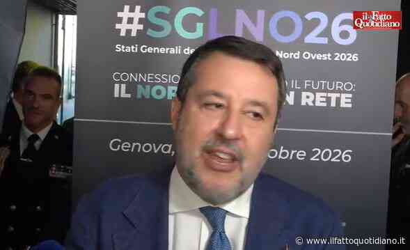 Armi dall’Italia a Israele, Salvini dice che il suo ministero non serve a niente: “Non può controllare”. Poi attacca il cronista del Fatto.it