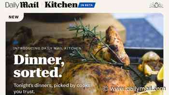 Dinner, sorted: Be the first to try our new Daily Mail recipe tool
