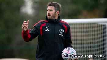 Carrick 'not surprised' to remain Man United boss