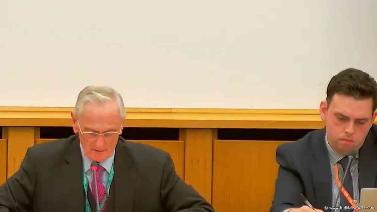 Angry and emotional scenes at final planning sub-commitee meeting in Beverley