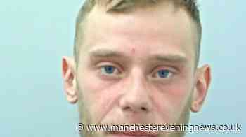 CCTV footage shows shocking moment man points fake gun at shop worker in robbery