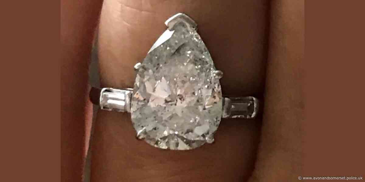 Appeal after ring stolen in Frome