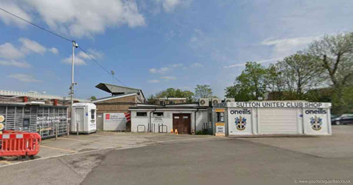 Sutton United stand to be DEMOLISHED in huge stadium shake-up