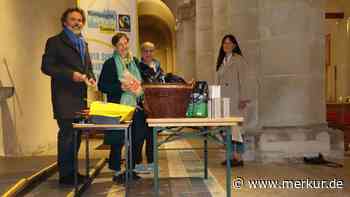 27 Meter Klimafieberkurve in der Altenstadter Basilika