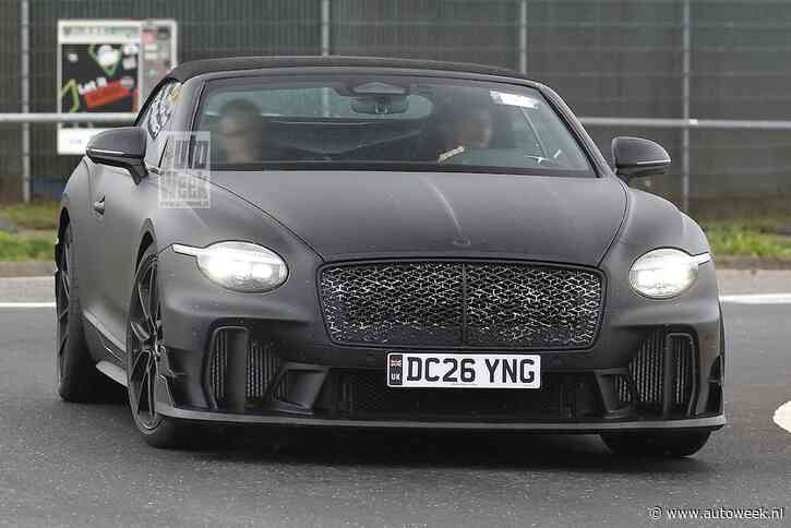 Bentley Continental GTC Supersports laat definitieve vorm zien