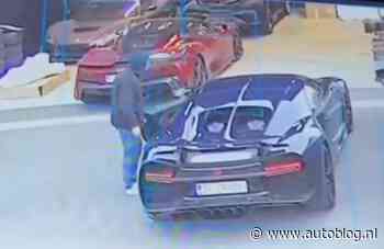 Bugatti-baas laat sleutels in zijn Chiron liggen en krijgt spijt