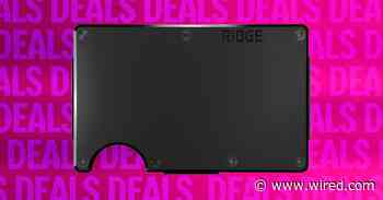 Go Minimal—the Ridge Wallet is 20 Percent Off Right Now