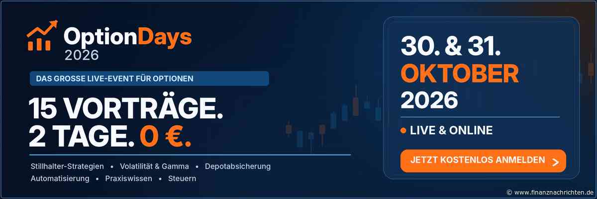 OptionDays 2026: 15 Vorträge, 2 Tage, 0 diese Experten sollten Sie kennen!