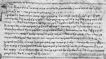 Written account of Jesus rising from the dead identified in 2,000-year-old manuscript, study suggests