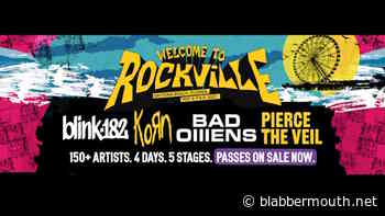 BLINK-182, KORN, PIERCE THE VEIL, BAD OMENS, FAITH NO MORE Among More Than 150 Artists Confirmed For 2027 'Welcome To Rockville' Festival