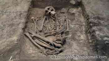 3,700-year-old man buried with stone in his mouth beneath a hearth may have been part of magical ritual