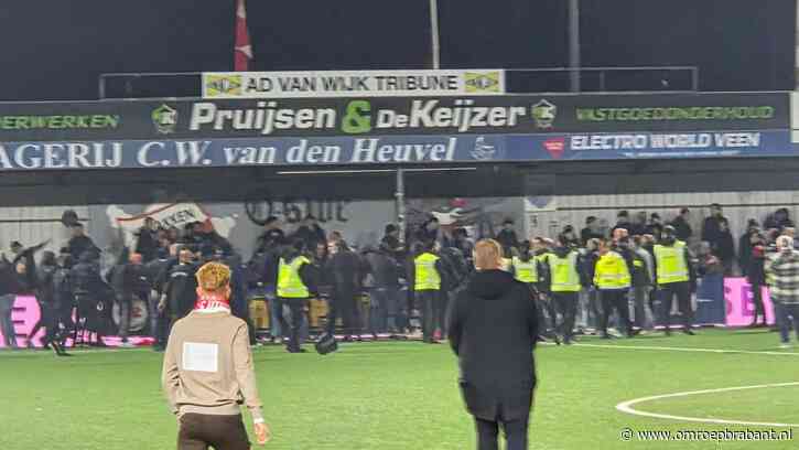Supporters raken slaags na bekerwedstrijd Kozakken Boys tegen FC Utrecht